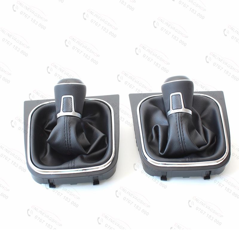 Schimbator viteze piele VW Golf 5, Golf 6, Jetta, Eos, Scirocco